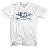 Libbys Surf Break Crossed Surf Board Surfing Destination Youth Cotton T-Shirt by Tribe Lacrosse