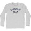 Litigation Team Adult Cotton Long Sleeve T-shirt by Tribe Lacrosse
