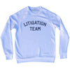 Litigation Team Adult Tri-Blend Sweatshirt by Tribe Lacrosse