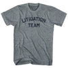 Litigation Team Adult Tri-Blend T-shirt by Tribe Lacrosse