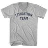 Litigation Team Adult Cotton V-neck T-shirt by Tribe Lacrosse