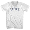 Lititz Adult Cotton V-neck T-shirt by Tribe Lacrosse