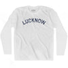 Lucknow Vintage City Adult Cotton Long Sleeve T-shirt by Ultras