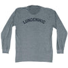 Lundenwic Adult Tri-Blend Long Sleeve T-shirt by Tribe Lacrosse