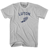 Luton Running Track Winged Foot-Adult Cotton T-shirt by Tribe Lacrosse