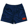 Macedonia Country Heritage Flag Rugby Shorts Made In USA by Rugby Shorts