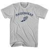 Maidenhead Running Track Winged Foot Adult Cotton T-shirt by Tribe Lacrosse