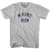 Maine USA Adult Cotton T-shirt by Ultras