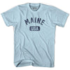 Maine USA Adult Cotton T-shirt by Ultras