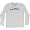 Malarkey Adult Cotton Long Sleeve T-shirt by Tribe Lacrosse