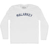Malarkey Adult Cotton Long Sleeve T-shirt by Tribe Lacrosse