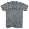 Manila Vintage City Adult Tri-Blend T-shirt by Ultras