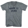Mark It Zero Adult Tri-Blend V-neck T-shirt by Tribe Lacrosse