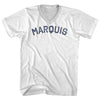 Marquis Adult Cotton V-neck T-shirt by Tribe Lacrosse