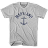 Maryland State Anchor Home Cotton Adult T-shirt by Ultras