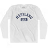 Maryland USA Adult Cotton Long Sleeve T-shirt by Ultras