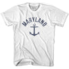 Maryland State Anchor Home Cotton Adult T-shirt by Ultras