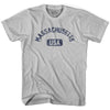 Massachusetts USA Adult Cotton T-shirt by Ultras