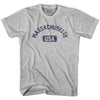 Massachusetts USA Adult Cotton T-shirt by Ultras