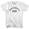 Massachusetts USA Adult Cotton T-shirt by Ultras