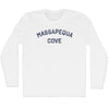 Massapequa Cove Adult Cotton Long Sleeve T-shirt by Tribe Lacrosse