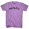 Mathlete Adult Tri-Blend T-shirt by Tribe Lacrosse