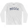 Mecca Vintage City Adult Cotton Long Sleeve T-shirt by Ultras