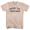 Merge The Carolinas Adult Tri-Blend T-shirt by Tribe Lacrosse