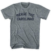 Merge The Carolinas Adult Tri-Blend T-shirt by Tribe Lacrosse
