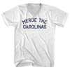 Merge The Carolinas Adult Cotton V-neck T-shirt by Tribe Lacrosse