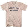 Merge The Virginias Adult Tri-Blend T-shirt by Tribe Lacrosse