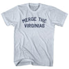 Merge The Virginias Adult Tri-Blend T-shirt by Tribe Lacrosse