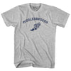 Middlesbrough Running Track Winged Foot-Adult Cotton T-shirt by Tribe Lacrosse