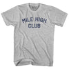 Mile High Club Womens Cotton Junior Cut T-Shirt by Tribe Lacrosse