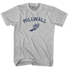 Millwall Running Track Winged Foot-Adult Cotton T-shirt by Tribe Lacrosse