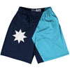 Minnesota New Flag Shorts Lacrosse Shorts Made In USA by Tribe Lacrosse
