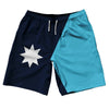 Minnesota New Flag Shorts 10" Swim Shorts Made in USA by Tribe Lacrosse