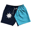 Minnesota New Flag Shorts 5" Swim Shorts Made in USA by Tribe Lacrosse