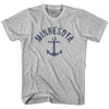 Minnesota State Anchor Home Cotton Adult T-shirt by Ultras