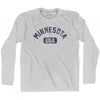 Minnesota USA Adult Cotton Long Sleeve T-shirt by Ultras