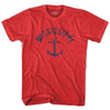 Mississippi State Anchor Home Tri-Blend Adult T-shirt by Ultras