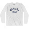 Montana USA Adult Cotton Long Sleeve T-shirt by Ultras