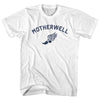 Motherwell Running Track Winged Foot Adult Cotton T-shirt by Tribe Lacrosse