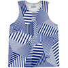 Multiple Lines Pattern Basketball Singlets by Tribe Lacrosse