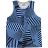Multiple Lines Pattern Basketball Singlets by Tribe Lacrosse