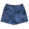 Multiple Lines Pattern Rugby Shorts Made In USA by Tribe Lacrosse