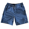 Multiple Lines Pattern 10" Swim Shorts Made in USA by Tribe Lacrosse