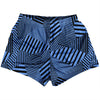 Multiple Lines Pattern Womens & Girls Sport Shorts End Made In USA by Tribe Lacrosse