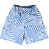 Multiple Lines Pattern Basketball Practice Shorts Made In USA by Tribe Lacrosse