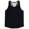 Multiple Lines Pattern Finish Line  Running Racerback Singlet by Tribe Lacrosse